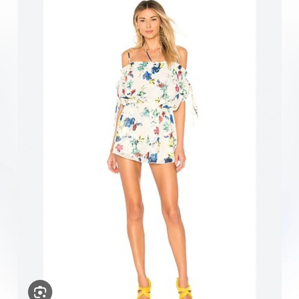 House of Harlow 1960 REVOLVE Garnier Romper Romantic Wedding Bride Bachelorette - Picture 10 of 11